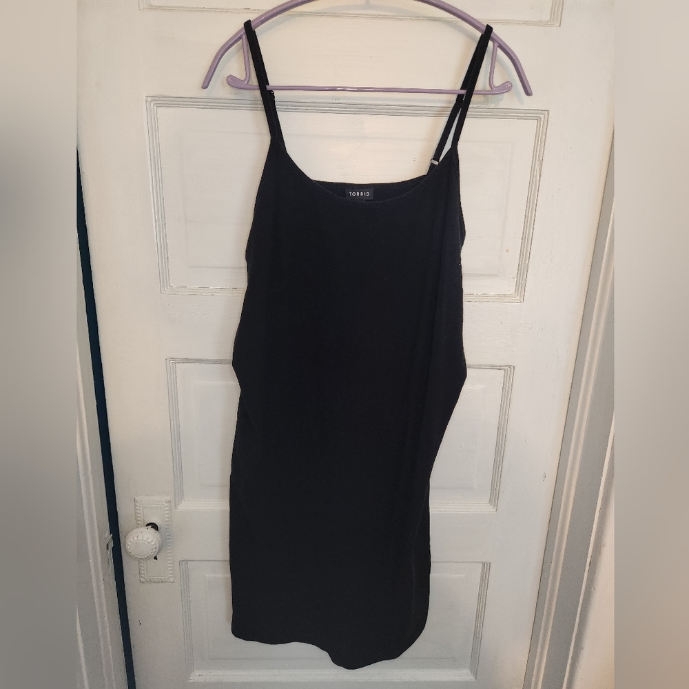 Torrid black foxy cami dress
